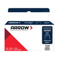 Arrow Fastener Staples, 18 ga, Wide Crown, 1/4 in Leg L, 1250 PK 854SP